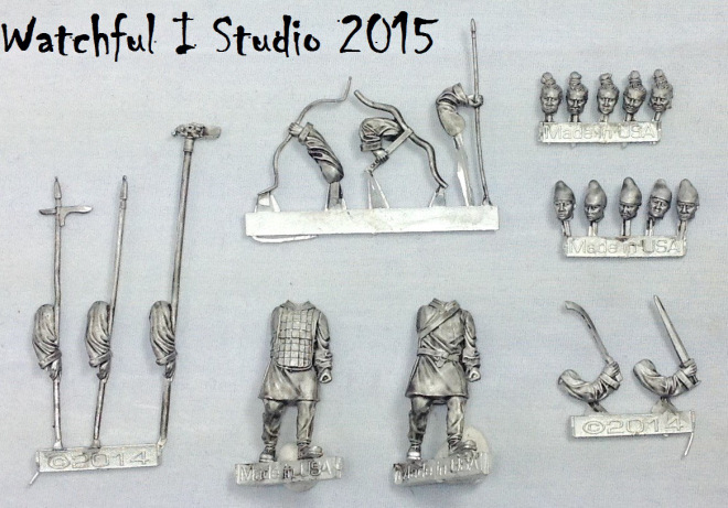 Metal castings light infantry